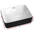 Cefito 48x37cm Ceramic Basin Bathroom Vanity Sink Hand Wash
