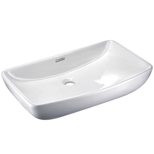 Cefito Ceramic Basin 60x38cm Bathroom Vanity Hand Wash Sink Bowl