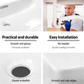 Cefito Ceramic Basin 60x38cm Bathroom Vanity Hand Wash Sink Bowl