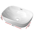 Cefito Ceramic Basin 46x33cm Bathroom Vanity Sink Hand Wash Bowl