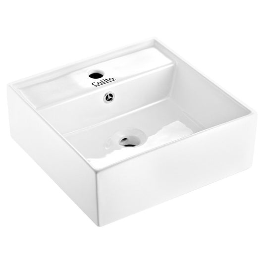 Cefito Ceramic Basin 41x41cm Bathroom Vanity Sink Hand Wash Bowl