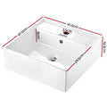 Cefito Ceramic Basin 41x41cm Bathroom Vanity Sink Hand Wash Bowl