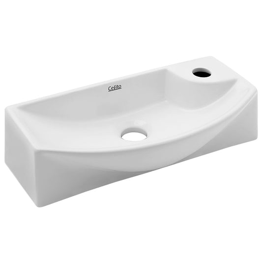 Cefito Ceramic Basin Sink 45x23cm Hand Wash Bowl Vanity