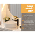 Cefito Ceramic Bathroom Basin Sink 35x12cm Hand Wash Bowl