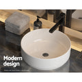 Cefito Ceramic Bathroom Basin Sink 35x12cm Hand Wash Bowl