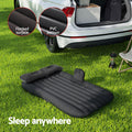 Weisshorn Car Mattress 134x78cm Inflatable SUV Back Seat Bed Black