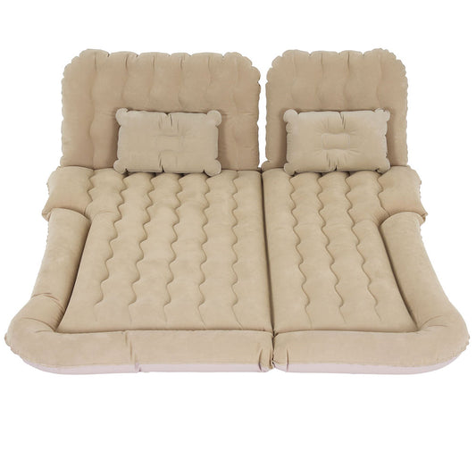 Weisshorn Car Mattress 175x130cm Inflatable SUV Back Seat Beige
