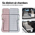 Weisshorn Car Mattress 175x130cm Inflatable SUV Camping Bed Grey
