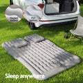 Weisshorn Car Mattress 175x130cm Inflatable SUV Camping Bed Grey
