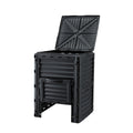 Gardeon Compost Bin 300L Black Heavy-Duty Outdoor Composter