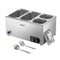 Devanti Commercial Food Warmer Bain Marie 4 Pan Electric