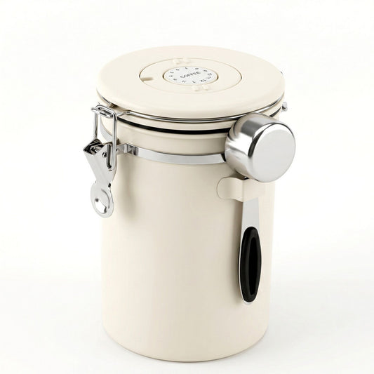 5-Star Chef Coffee Canister 1.8L Stainless Steel Storage Container