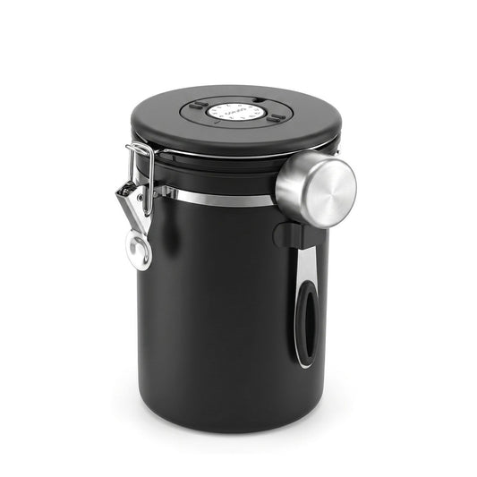 5-Star Chef Coffee Bean Storage Container 1.8L Stainless Steel
