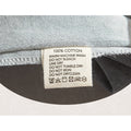 Cosy Club Cotton Sheets Set Double Navy Grey Pillowcases