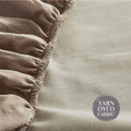 Cosy Club Cotton Sheets Single Pink Brown Bedding Set