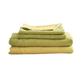 Cosy Club Cotton Bed Sheets Yellow Single