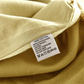 Cosy Club Cotton Bed Sheets Yellow Single