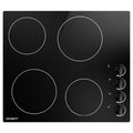 Devanti Electric Ceramic Cooktop 60cm 4 Zone