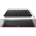 Devanti Electric Ceramic Cooktop 60cm 4 Zone