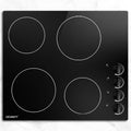Devanti Electric Ceramic Cooktop 60cm 4 Zone