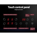Devanti 60cm Electric Ceramic Cooktop Touch Control