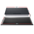 Devanti 60cm Electric Ceramic Cooktop Touch Control Grey