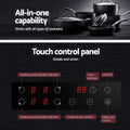Devanti 60cm Electric Ceramic Cooktop Touch Control Grey