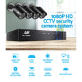 UL-TECH 4CH 1080P DVR Security Camera System 4x Bullet Cameras