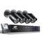 UL-tech 4CH CCTV DVR Security System 4 Cameras 2TB