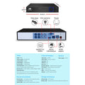 UL-tech 4CH CCTV Security System 4 Cameras 1TB DVR