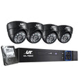 UL-tech 4CH DVR CCTV Security System 4 Cameras 1TB Hard Drive