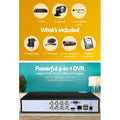 UL-tech 8CH CCTV Security System DVR 4 Cameras 2TB Hard Drive
