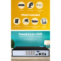 UL-tech 8CH CCTV DVR Security System 4 Cameras 2TB HDD