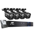 UL-tech 8CH CCTV DVR Security System 4 Cameras 1TB HDD
