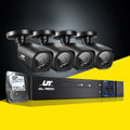 UL-tech 8CH CCTV DVR Security System 4 Cameras 1TB HDD
