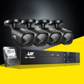 UL-tech 8CH CCTV DVR Security System 4 Cameras 1TB HDD