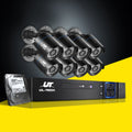 UL-tech 8CH CCTV DVR Security System 8 Cameras 2TB