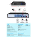 UL-tech 8CH CCTV Security System DVR 8 Cameras 1TB Hard Drive