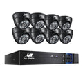 UL-TECH 1080P 8CH DVR Security System 8x Dome CCTV Cameras