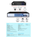 UL-tech CCTV 8CH DVR Security System 8 Cameras 1TB