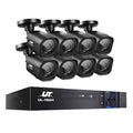 UL-TECH 1080P 8CH DVR Security Camera System 8 CCTV Cameras