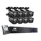 UL-tech 8CH CCTV DVR Security System 8 Cameras 1TB Hard Drive