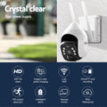 UL-tech 3MP Solar Security Camera with Panel