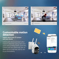 UL-tech 3MP Solar Security Camera with Panel