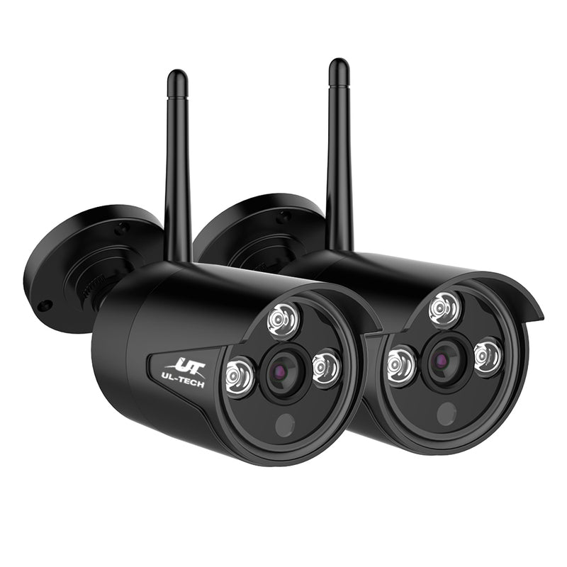 UL-tech Wireless CCTV 3MP 2 Camera Bullet Security System