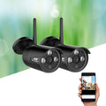 UL-tech Wireless CCTV 3MP 2 Camera Bullet Security System
