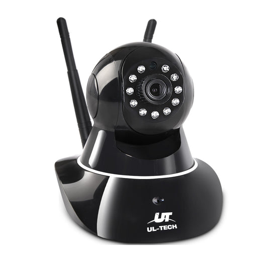 UL-tech 1080P Wireless WiFi IP Security Camera Black