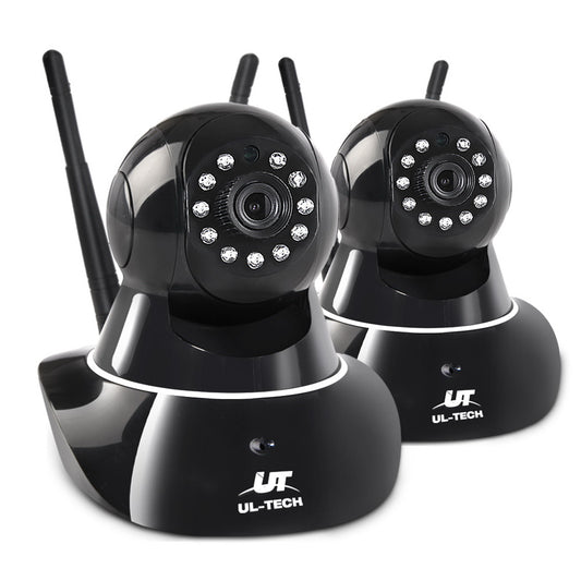 UL-tech 1080P Wireless WiFi IP Security Camera Black