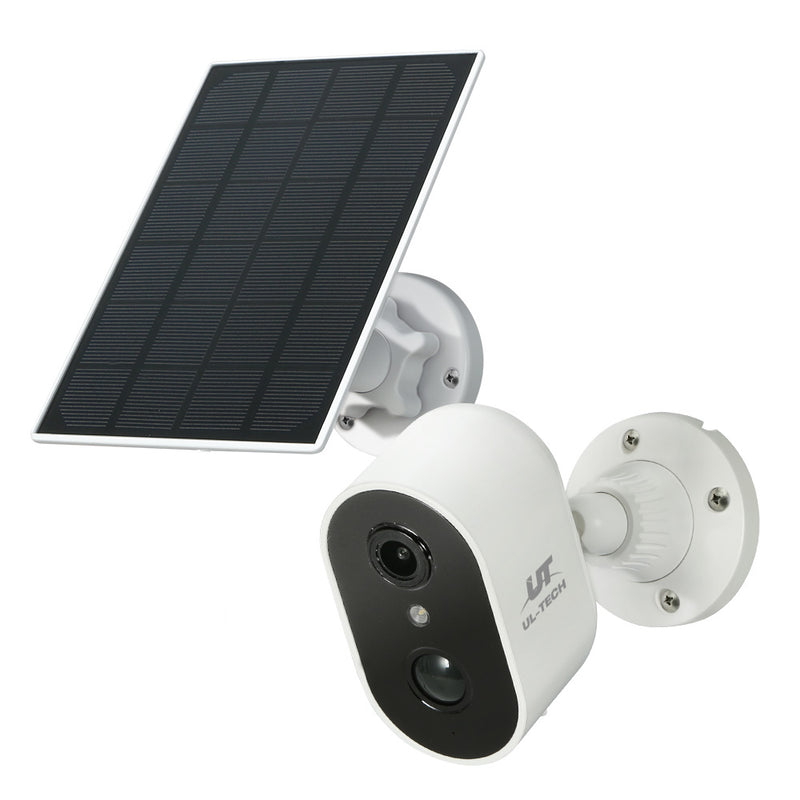 UL-tech 1080P Wireless Solar Security Camera Outdoor Rechargeable