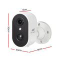 UL-tech 1080P Wireless Solar Security Camera Outdoor Rechargeable